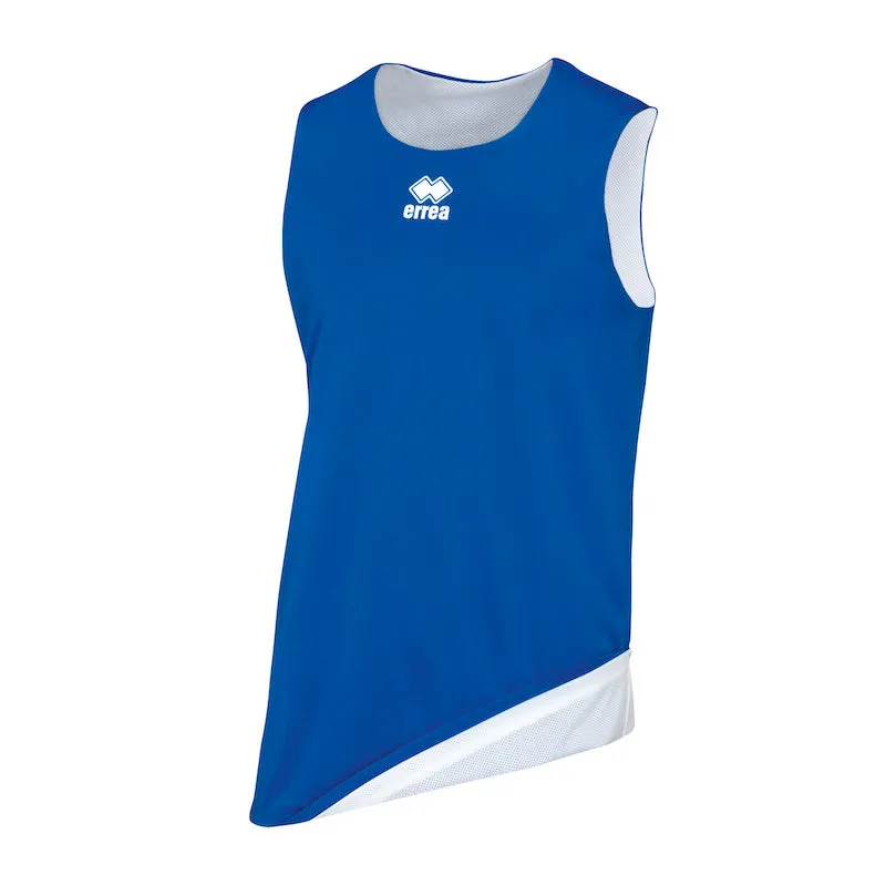 ERREA CHICAGO DOUBLE BASKETBALL VEST BLUE WHITE