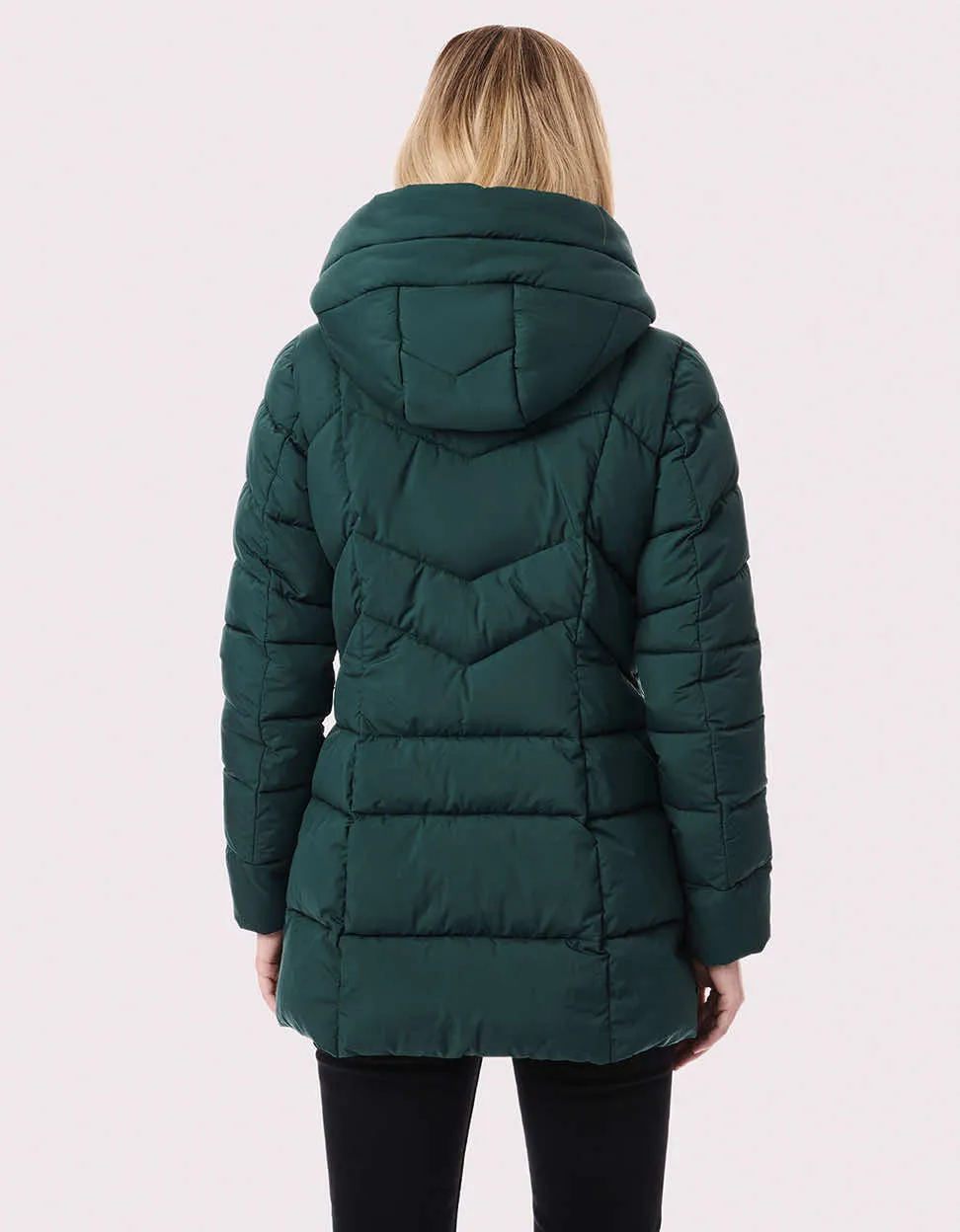 Fab Funnel Quilted Puffer Jacket