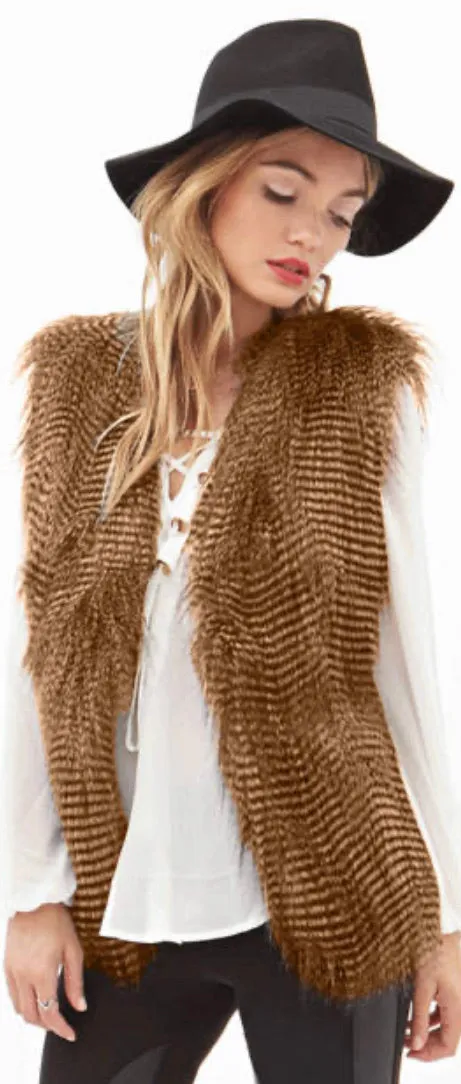 Faux Fur Ali Vest