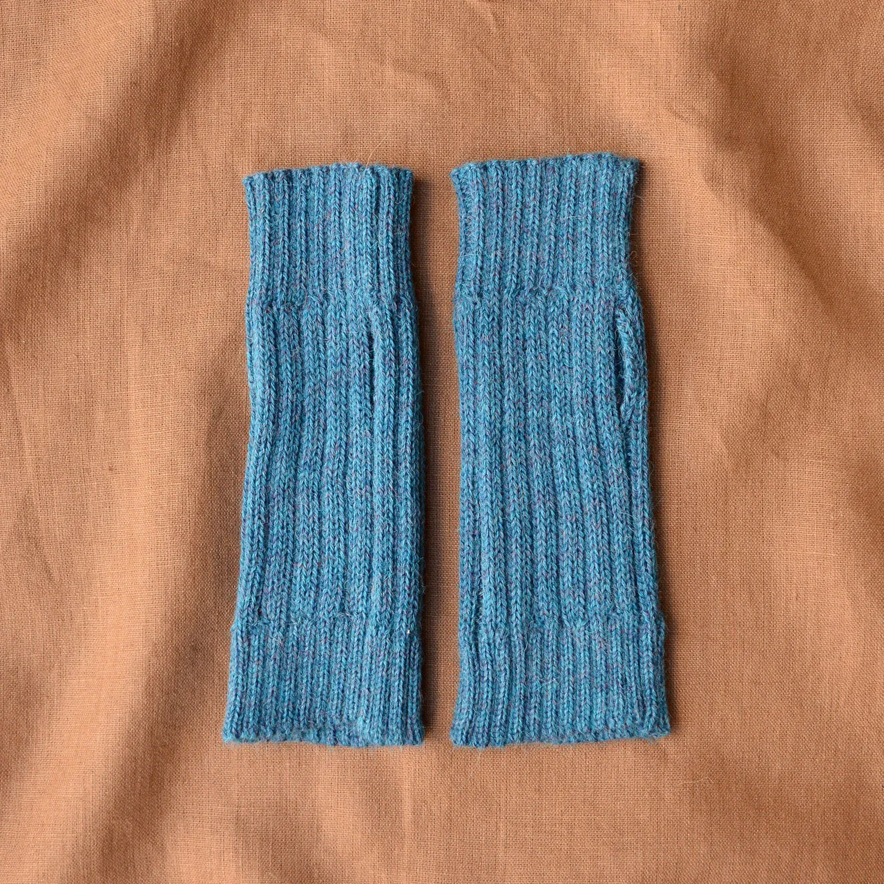 Fingerless Mits - Alpaca Rib (Adults)