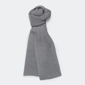 Fisherman Rib Scarf - Castelrock Wool