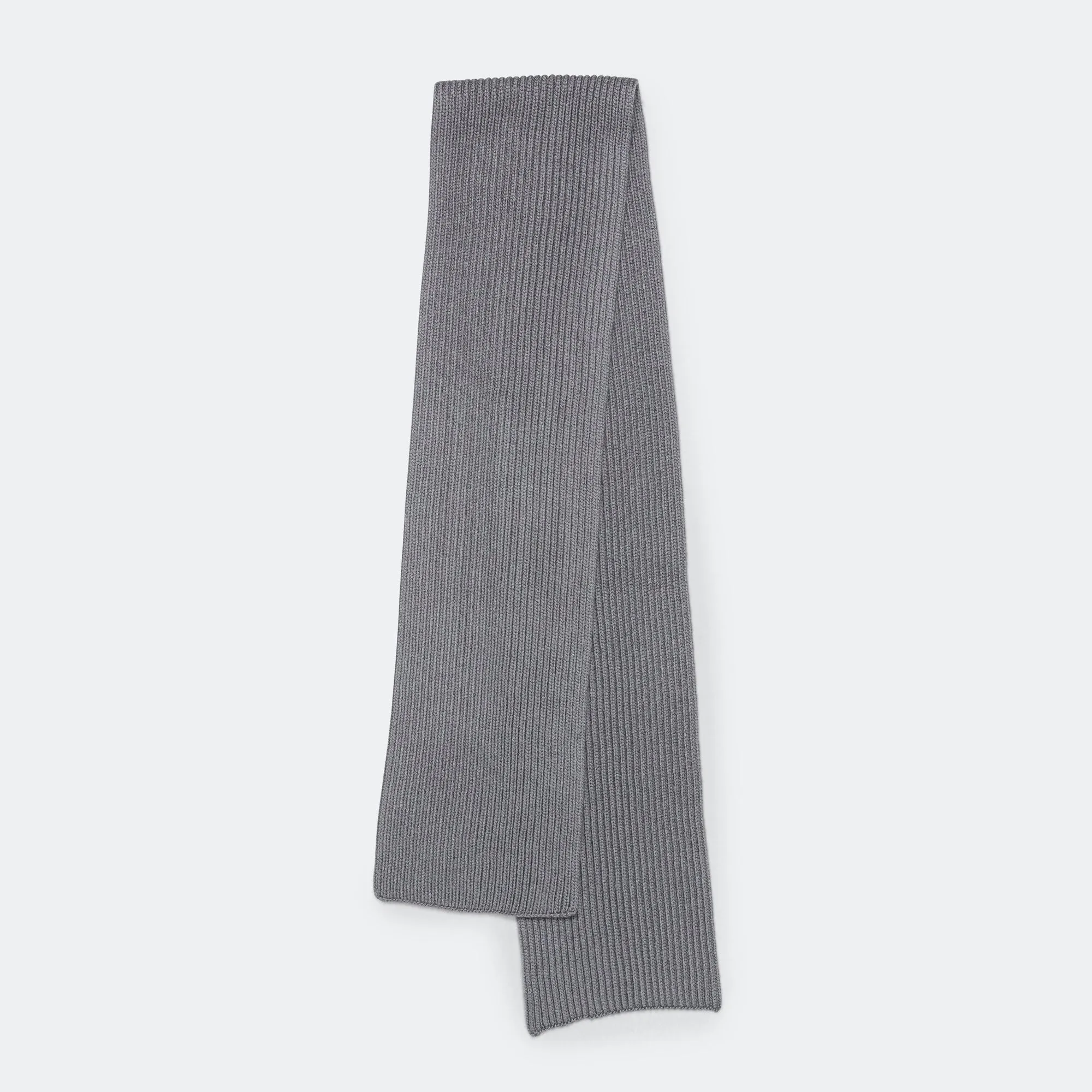 Fisherman Rib Scarf - Castelrock Wool