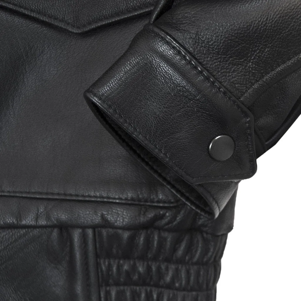 Flight Crew Leather Jacket