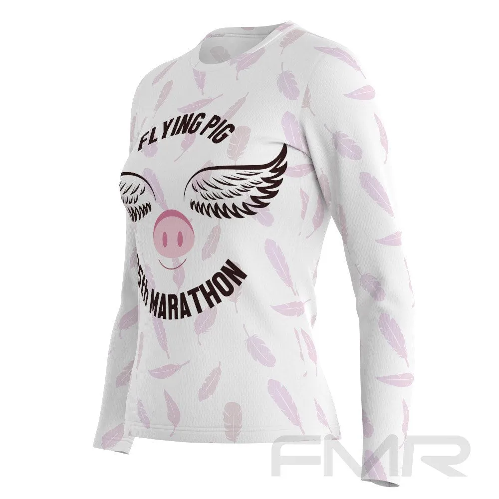 FMR Women's Flying Pig Marathon Long Sleeve Running Shirt