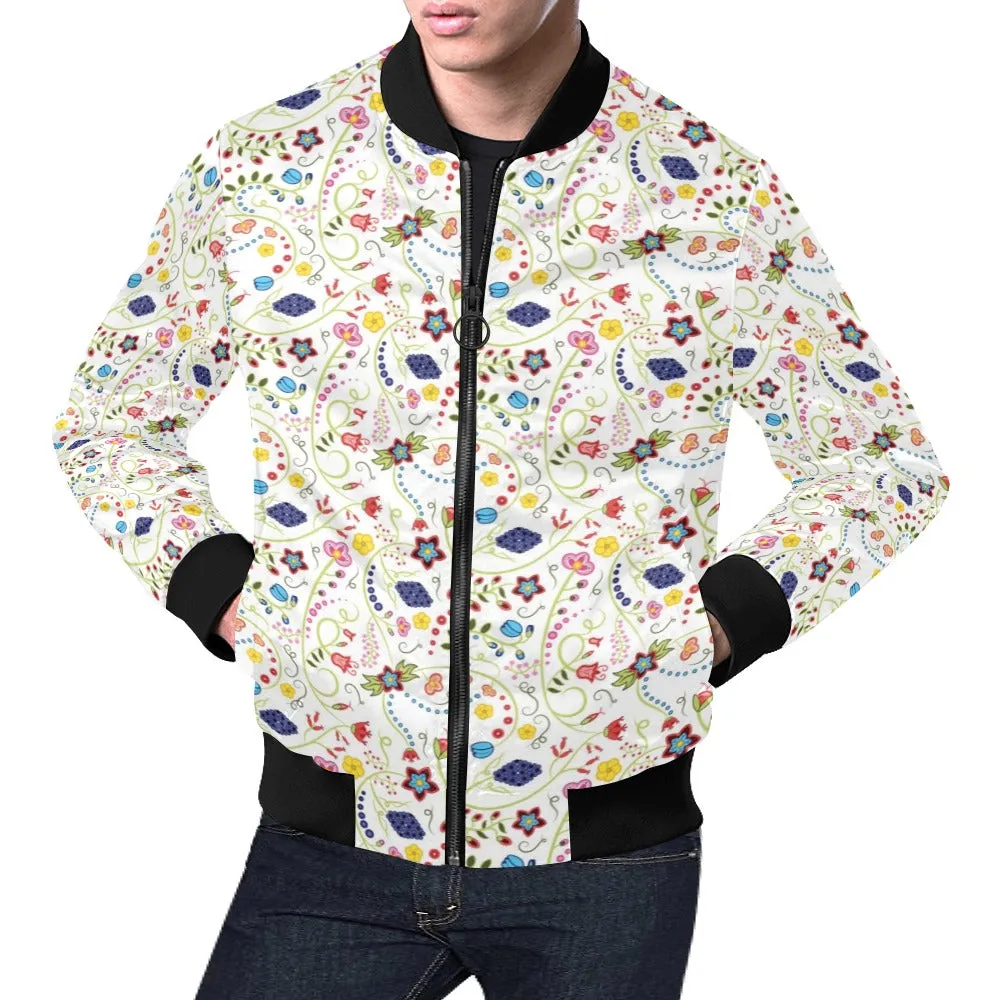 Fresh Fleur Bomber Jacket for Men