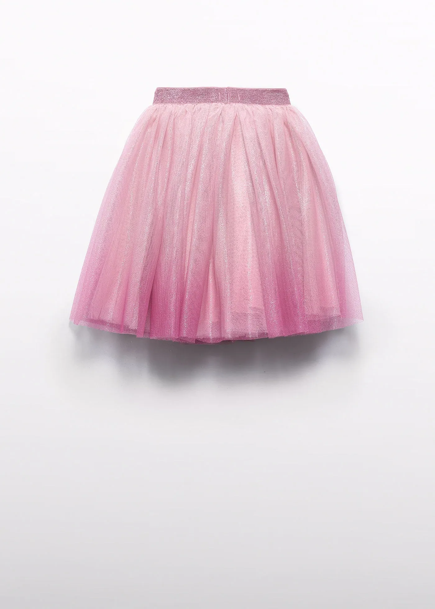 Girls pleated tulle skirt