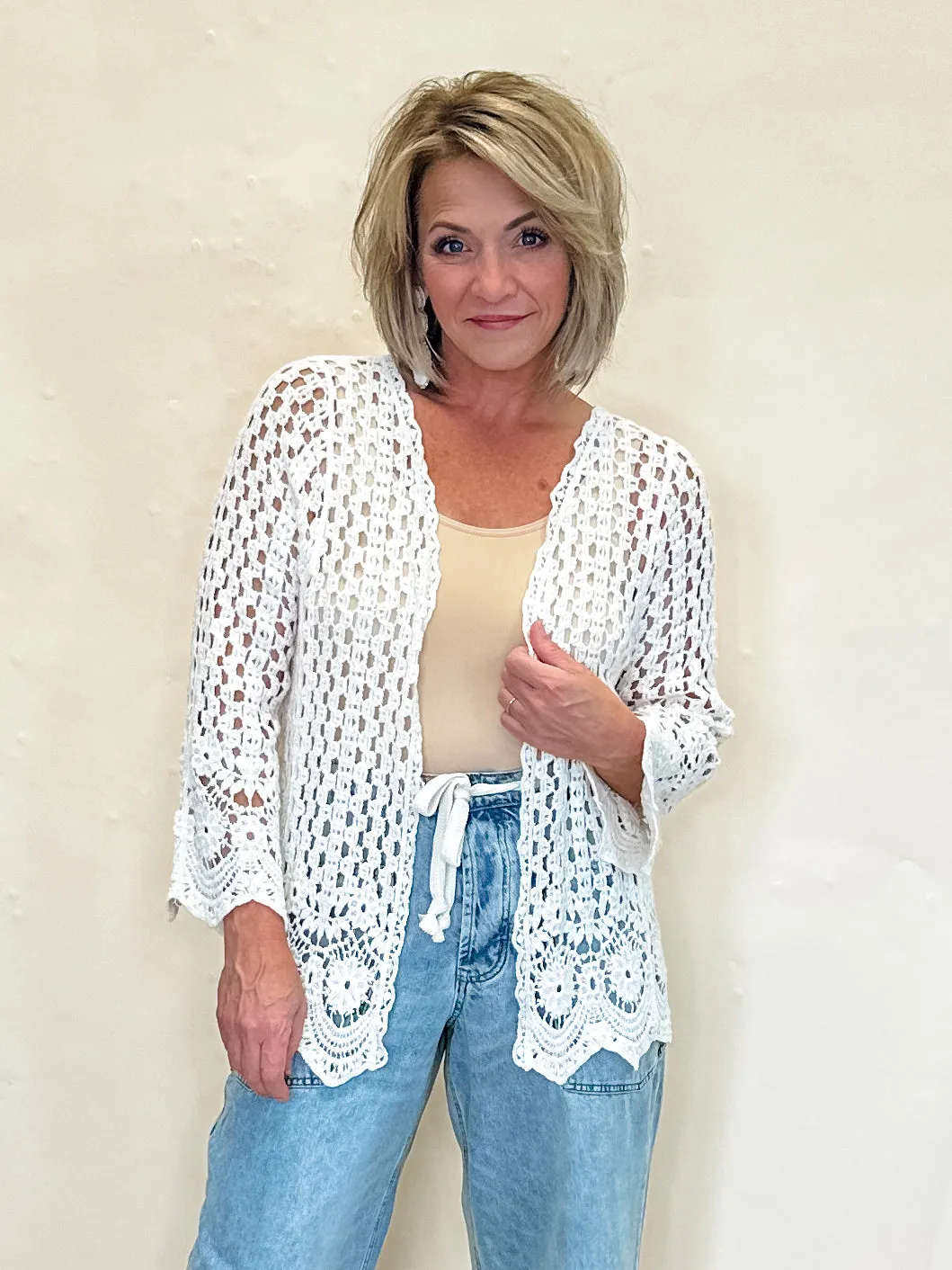 Grandstand Crochet Cardigan