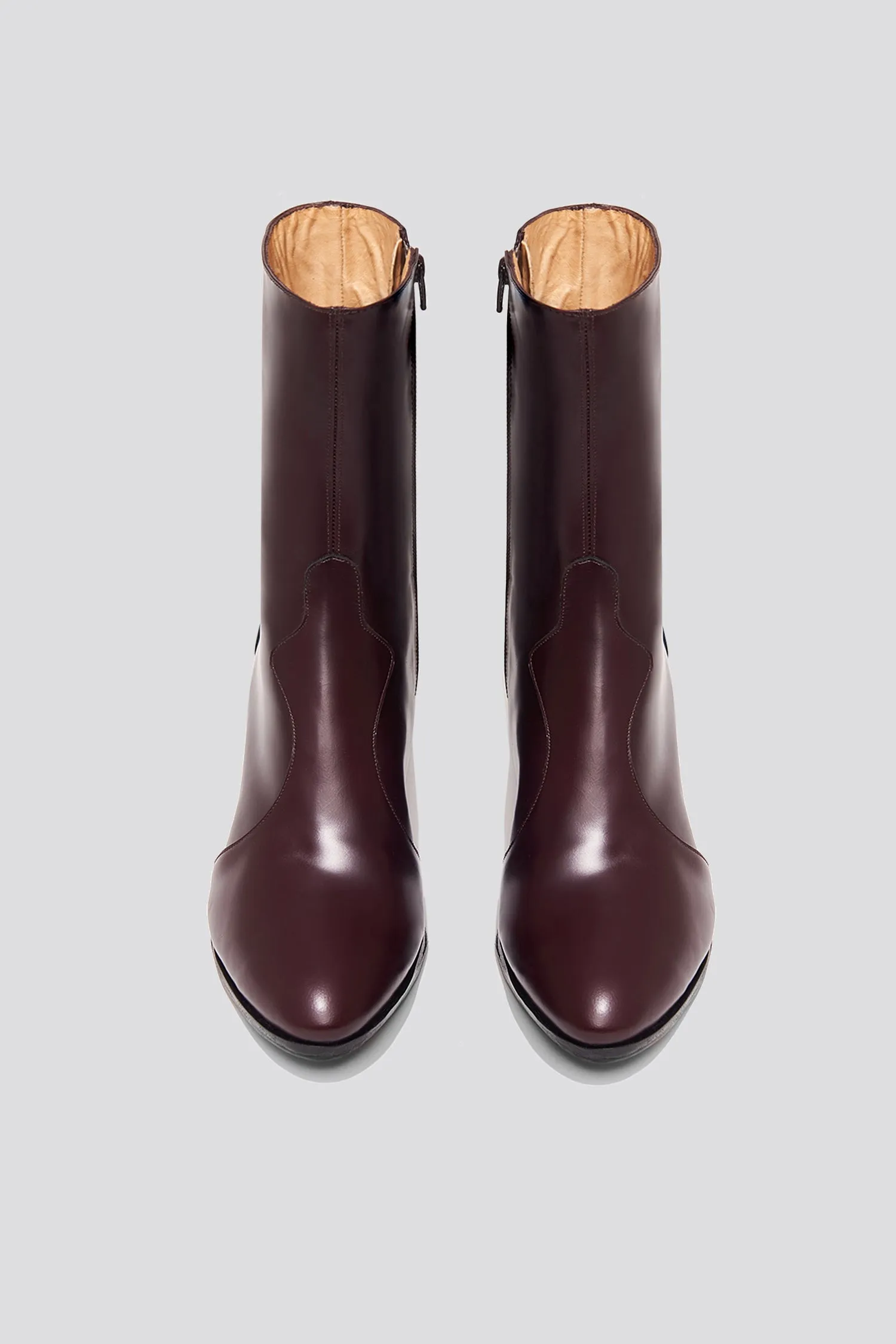 Guada Western Boot in Tannat