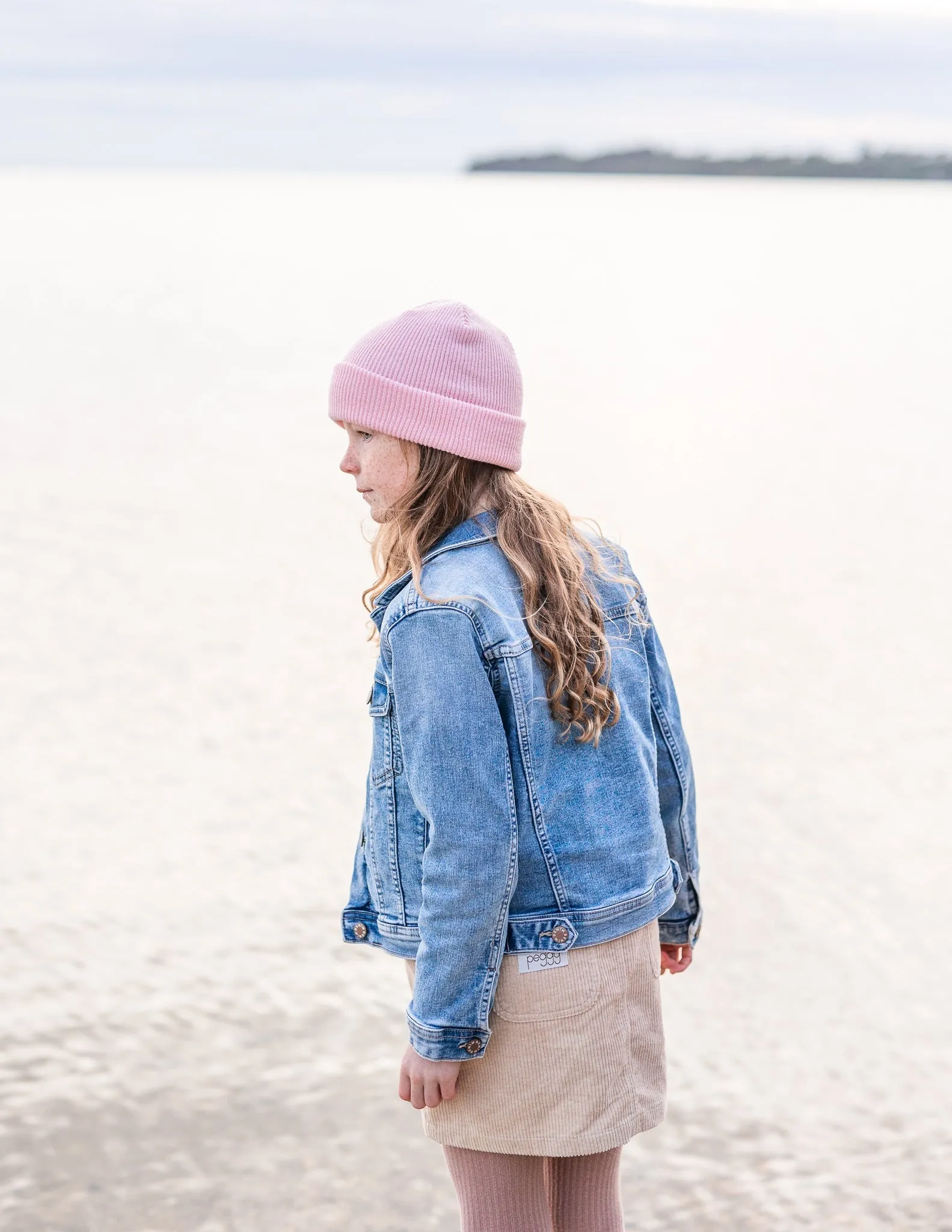 Hipster Merino Beanie Pink