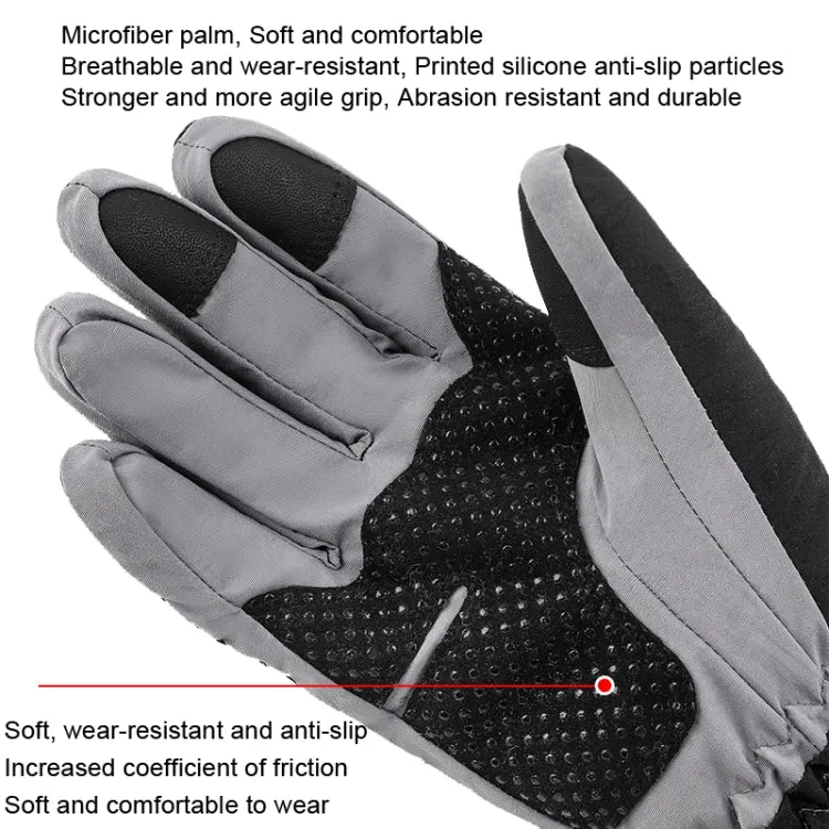 HLINTRANGE 061 Skiing Warm Gloves Sports Riding Waterproof Touch Screen Gloves, Size: XL(Thicker)