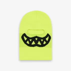 Ice Cream Grin Balaclava Neon Yellow