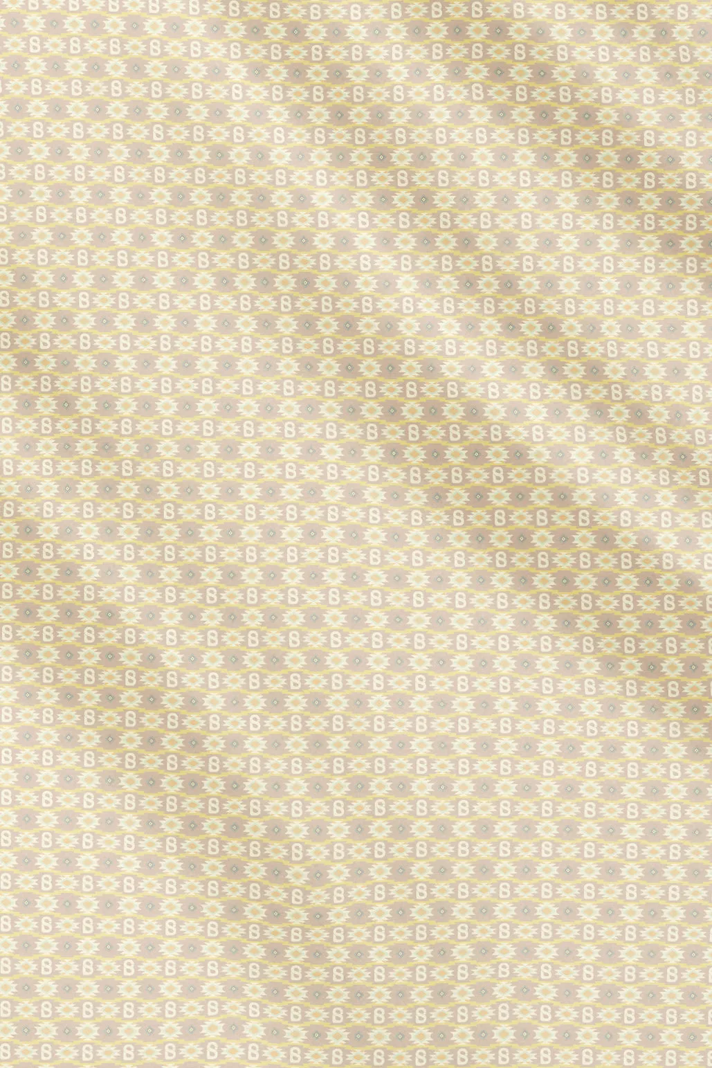 Ikat Voile Square - Humus