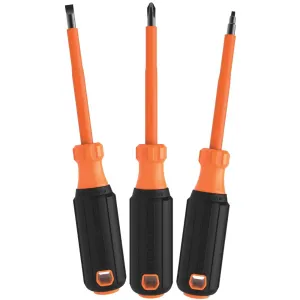 Klein 85073INS Screwdriver Set, 1000V Insulated, 3-Piece