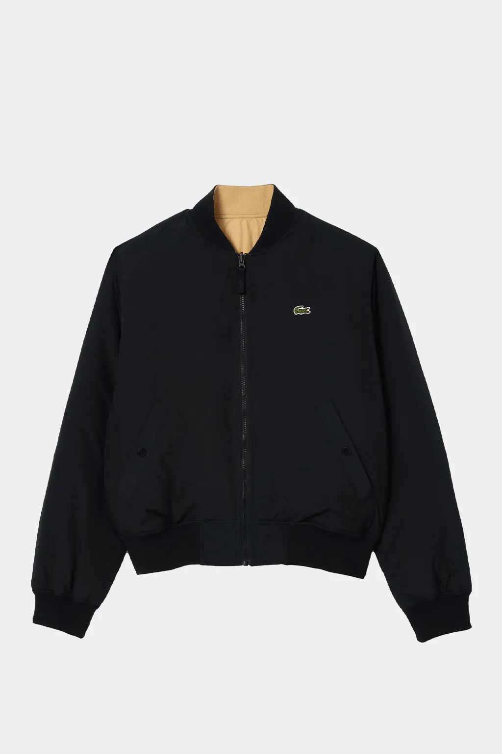 Lacoste - Reversible Quilted Taffeta Bomber Jacket