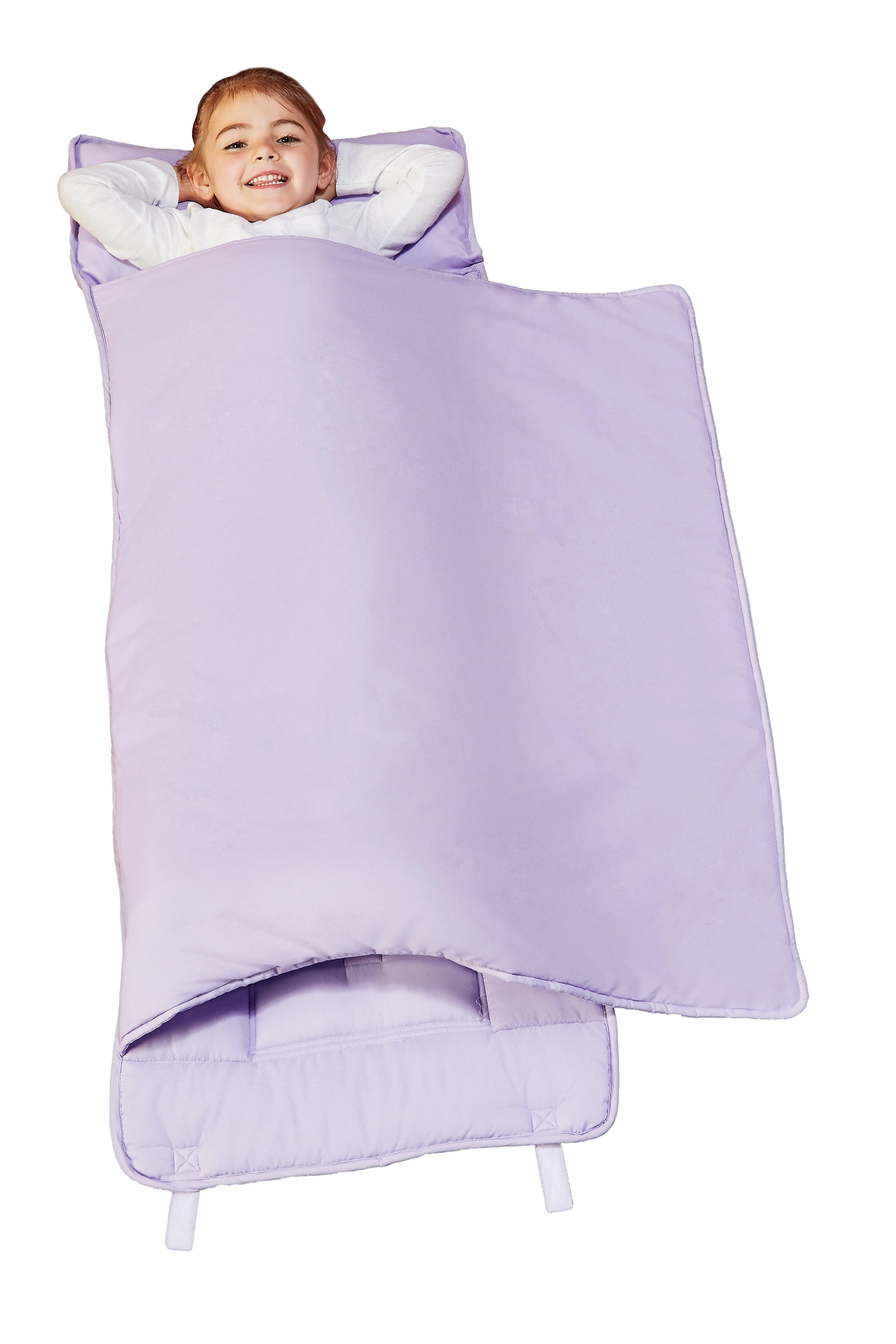 Lavender Nap Mat with Removable Pillow