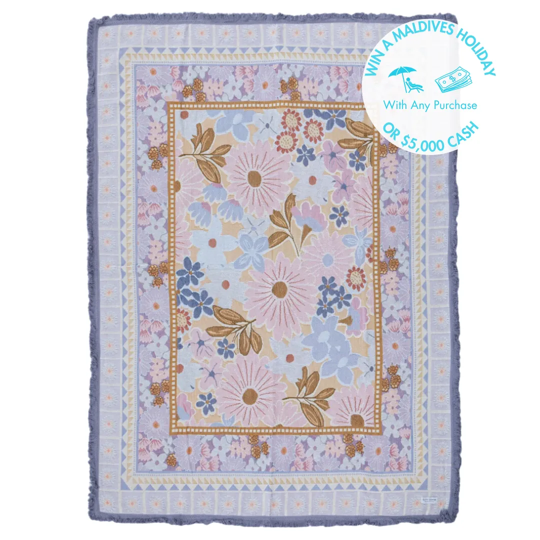 Lavender Picnic Rug