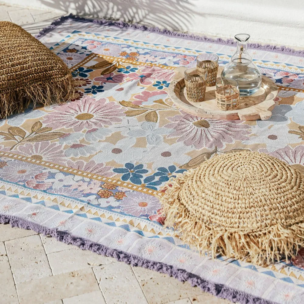 Lavender Picnic Rug