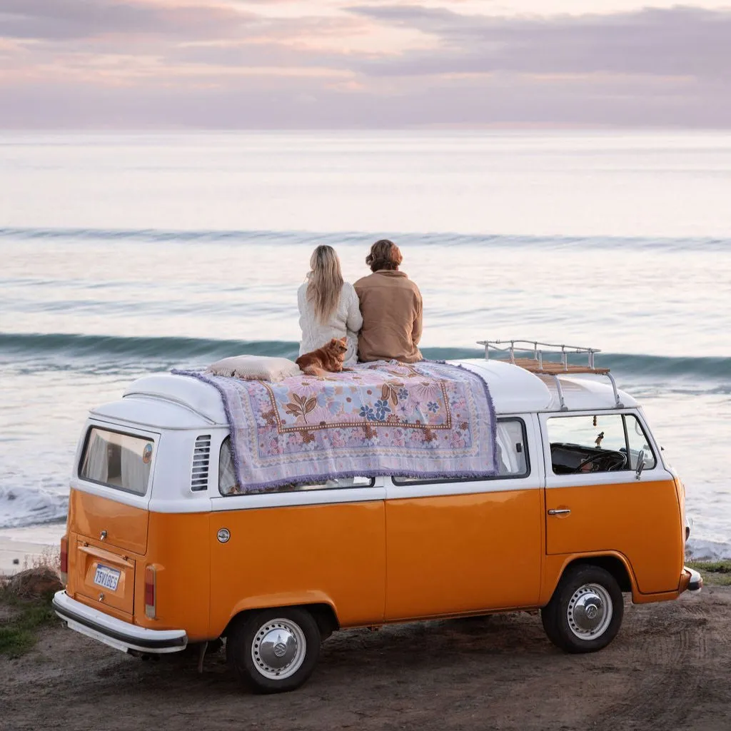 Lavender Picnic Rug