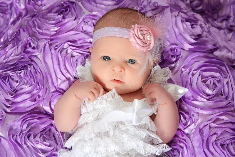 Lavender Posing Fabric Backdrop