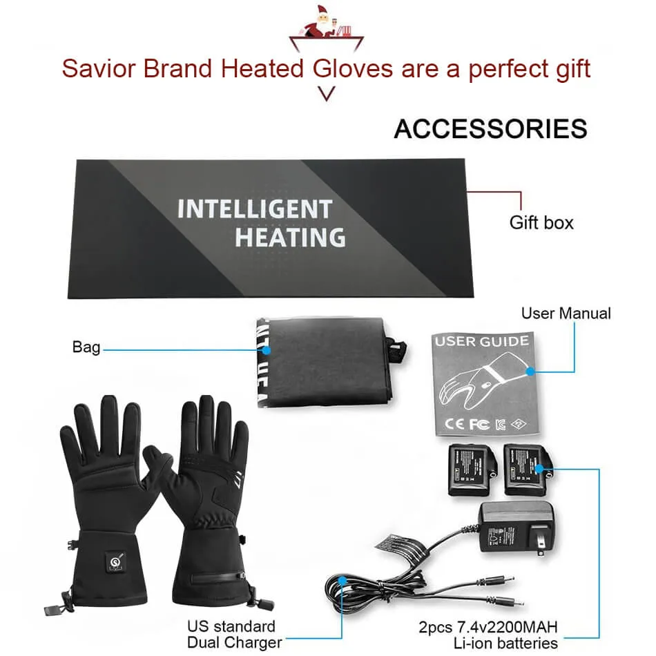 Light Weight Hand Warmer Gloves | Thin Electric Finger Warmers Heated Gloves | Savior