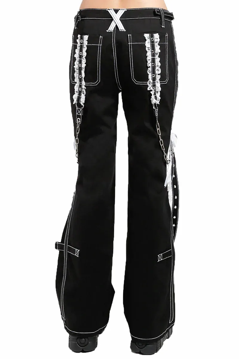 Lolita Dark Street Pants [Black/White]