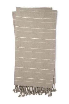 Magnolia Home Amie T1038 Grey/Natural Throw Blanket