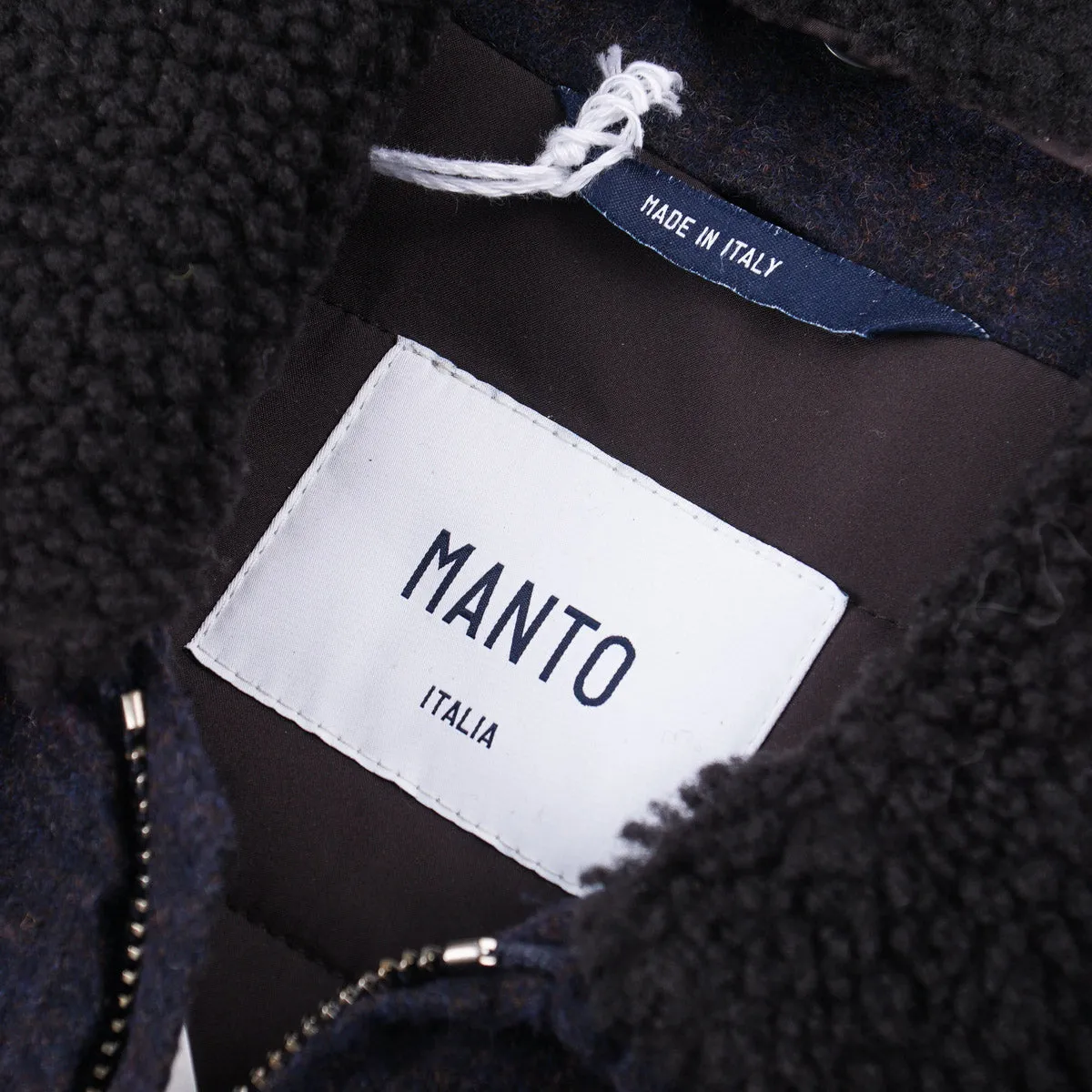 Manto Alpaca-Wool Bomber Jacket