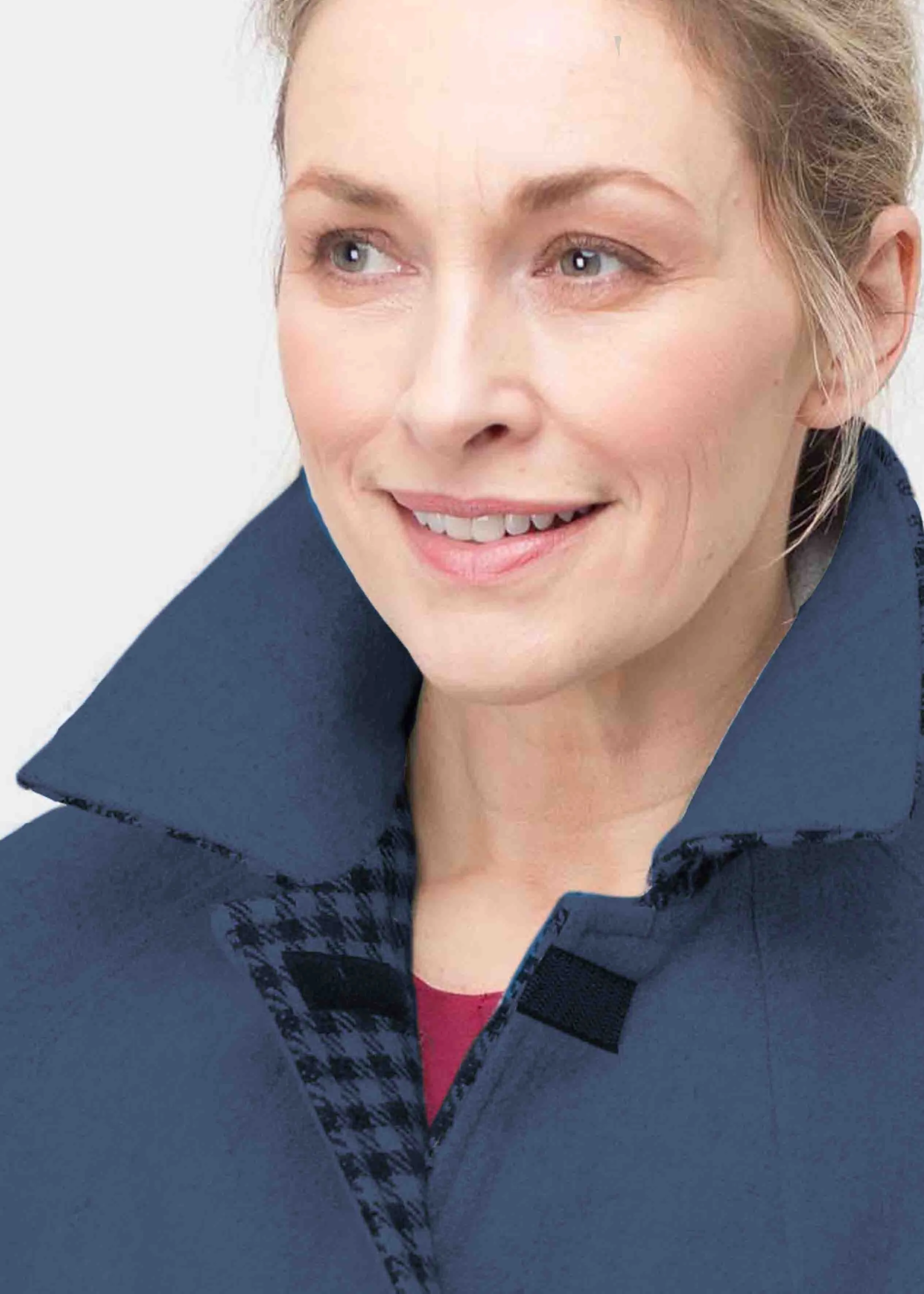 Marilyn Wool Blend VELCRO® Brand Fastening Coat