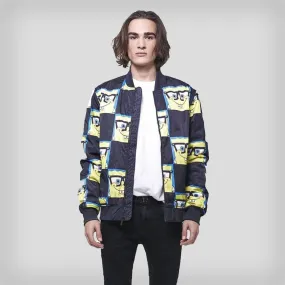 Members Only Men's Nickelodeon Spongebob Bomber Jacket