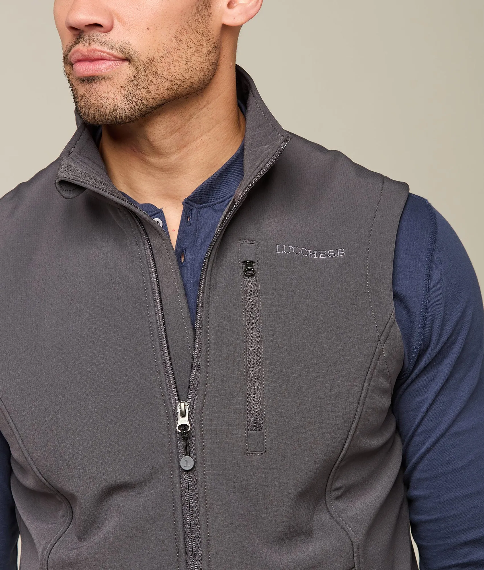 Men's Ripstop Vest :: Grey