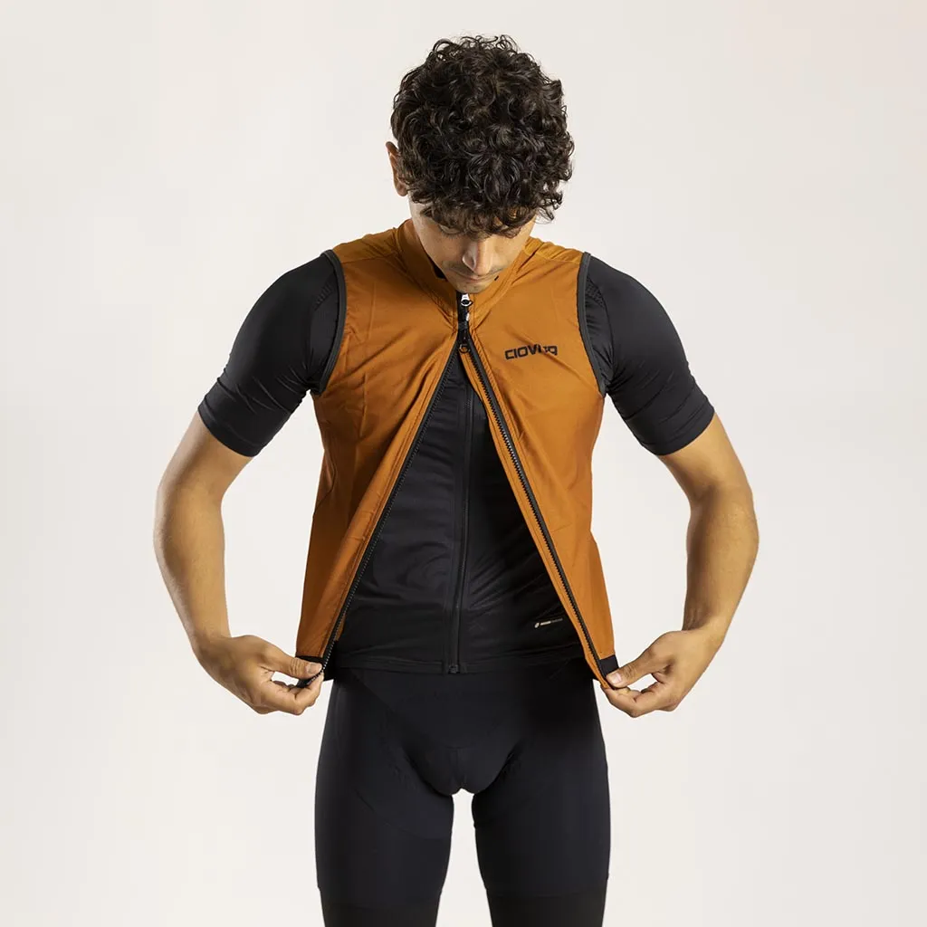 Men's Tinta Gilet (Rust)