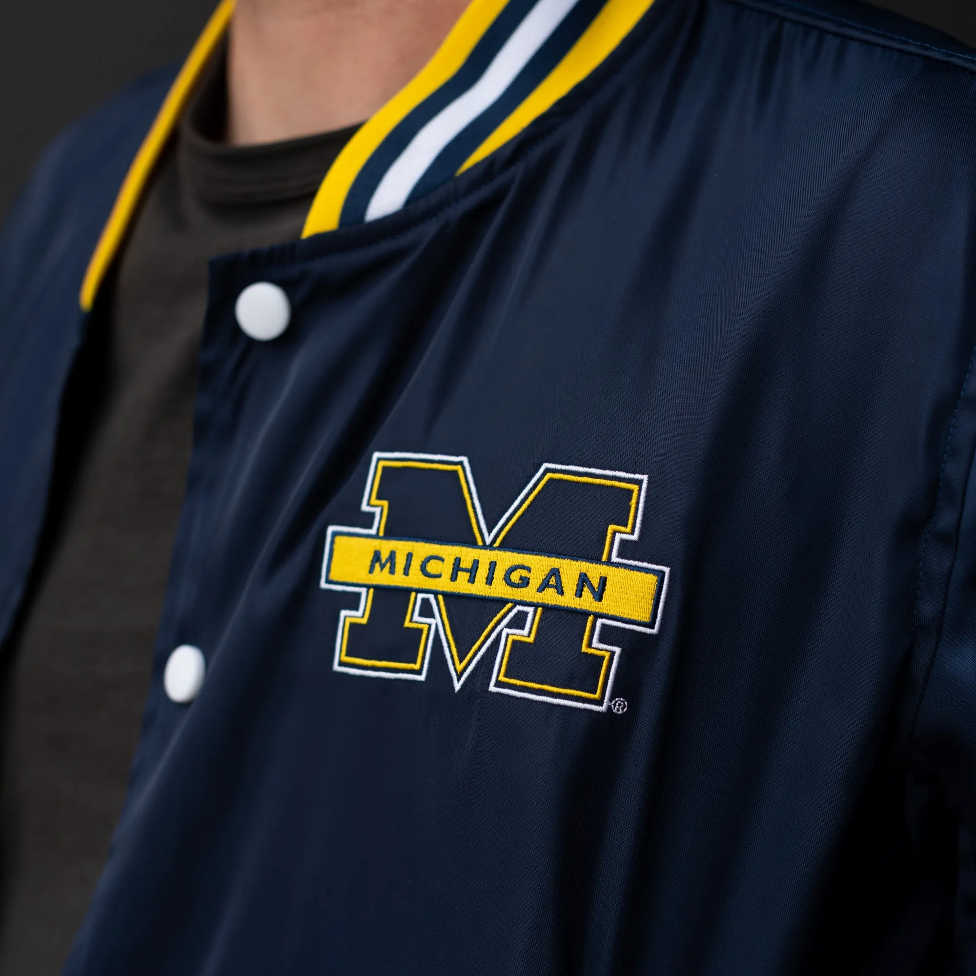 Michigan Retro Bomber Jacket