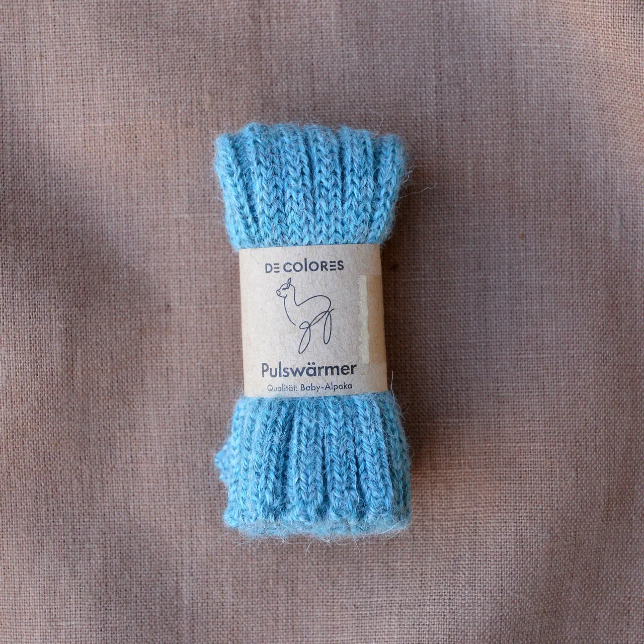 Mini Wristwarmers in 100% Baby Alpaca (Kids-Adults)