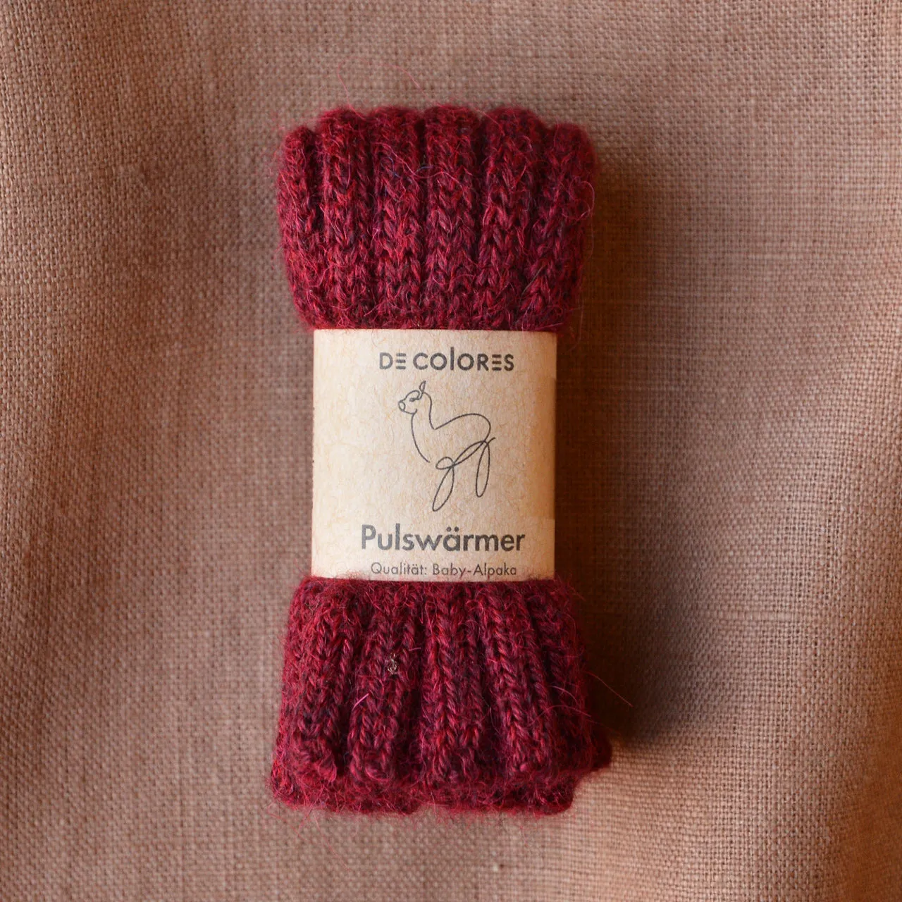 Mini Wristwarmers in 100% Baby Alpaca (Kids-Adults)