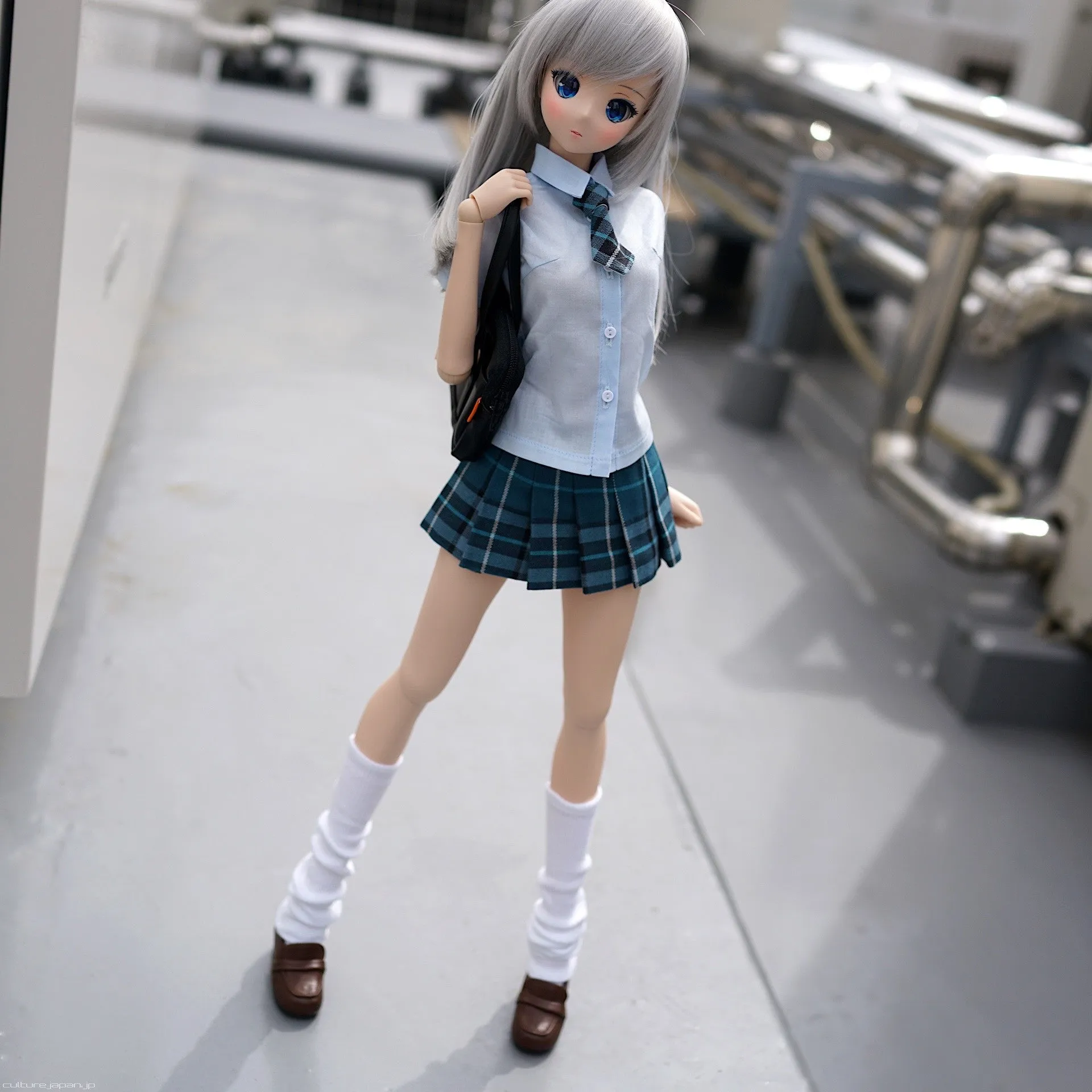 Mirai High School Uniform (Blue)