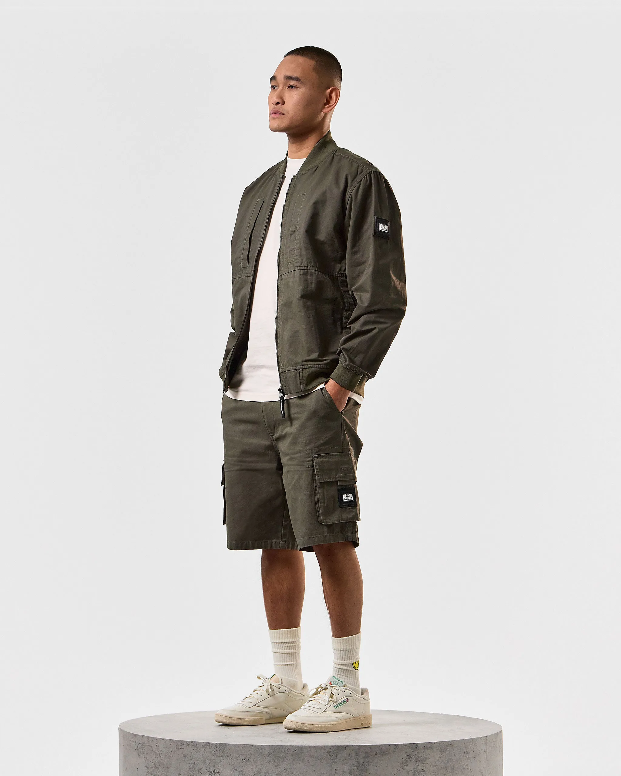 Mulini Bomber Jacket Castle Green