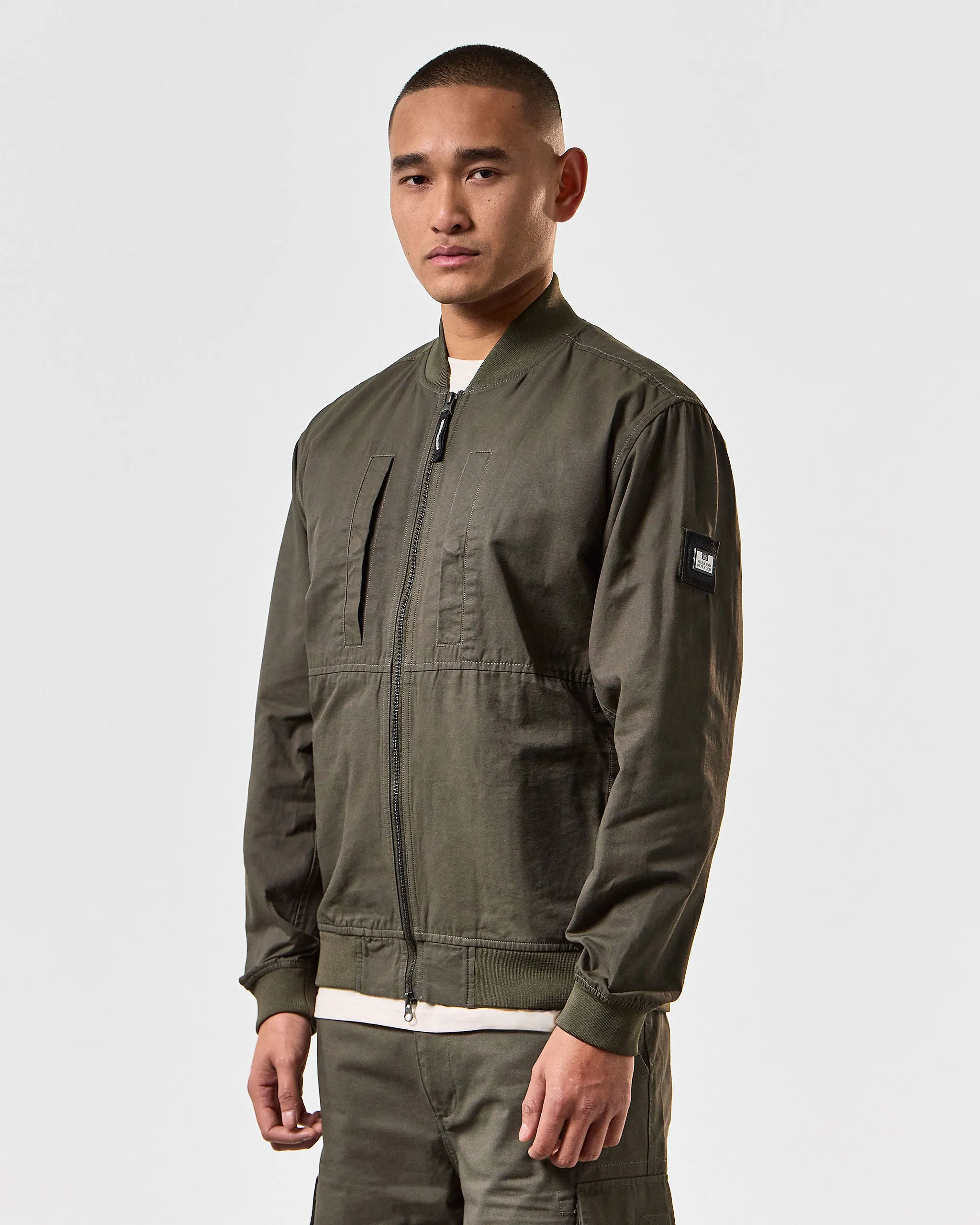 Mulini Bomber Jacket Castle Green