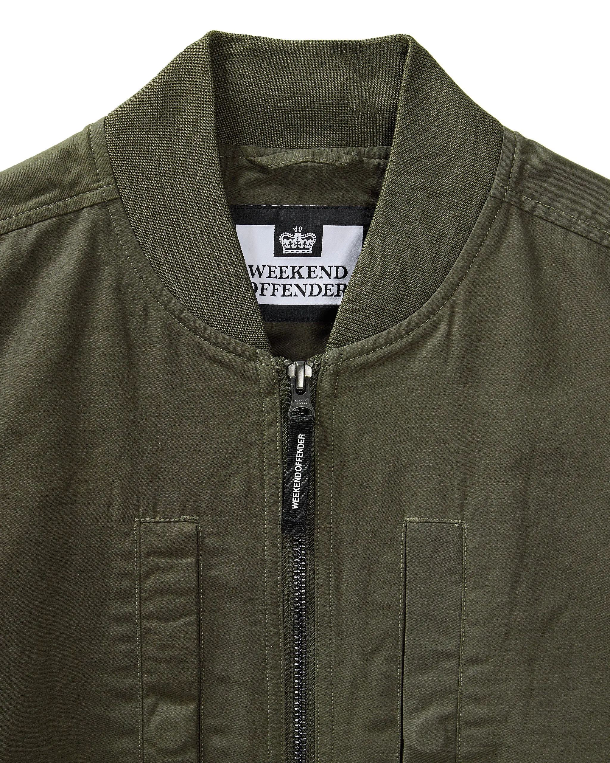 Mulini Bomber Jacket Castle Green