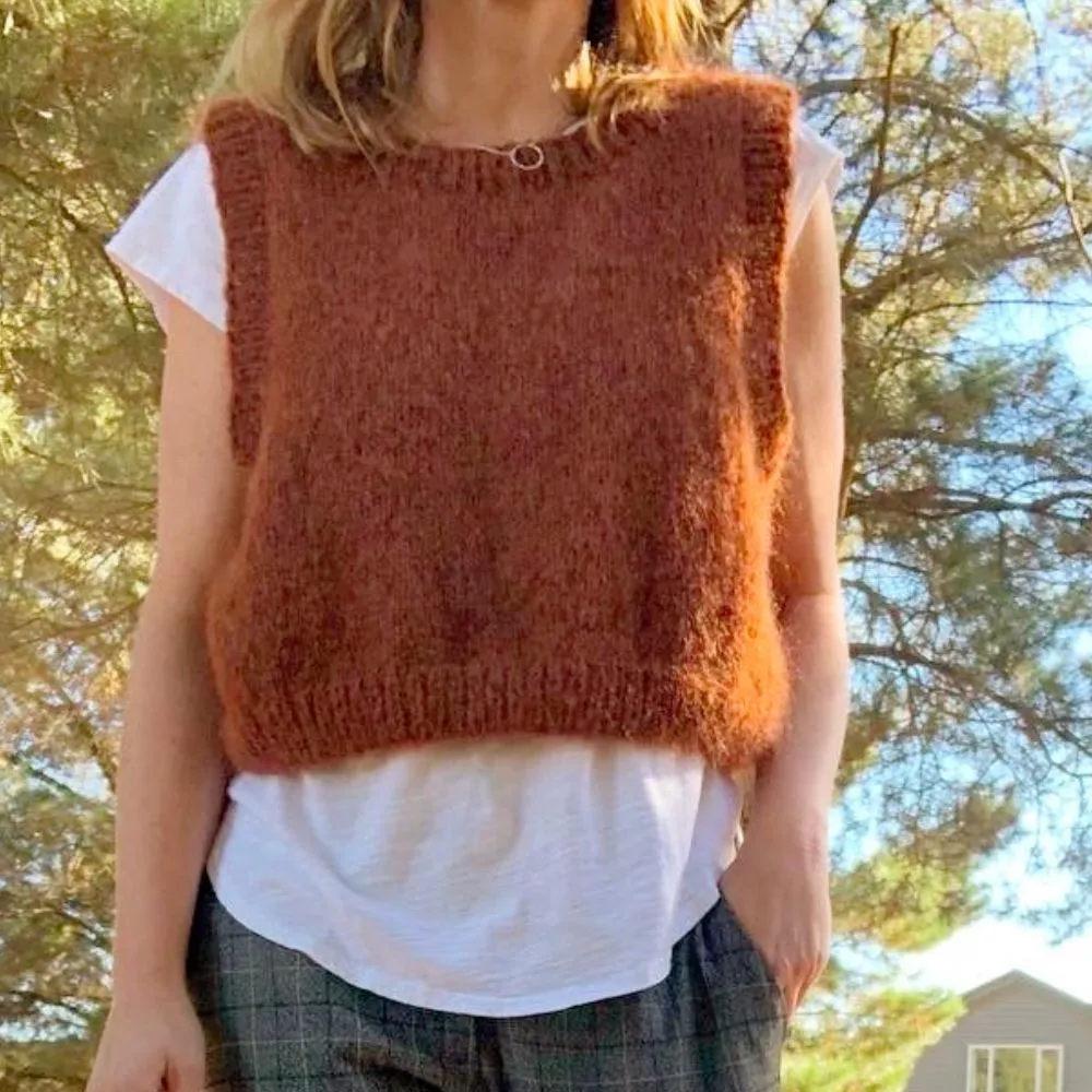 Nevis Vest Knitting Pattern #132