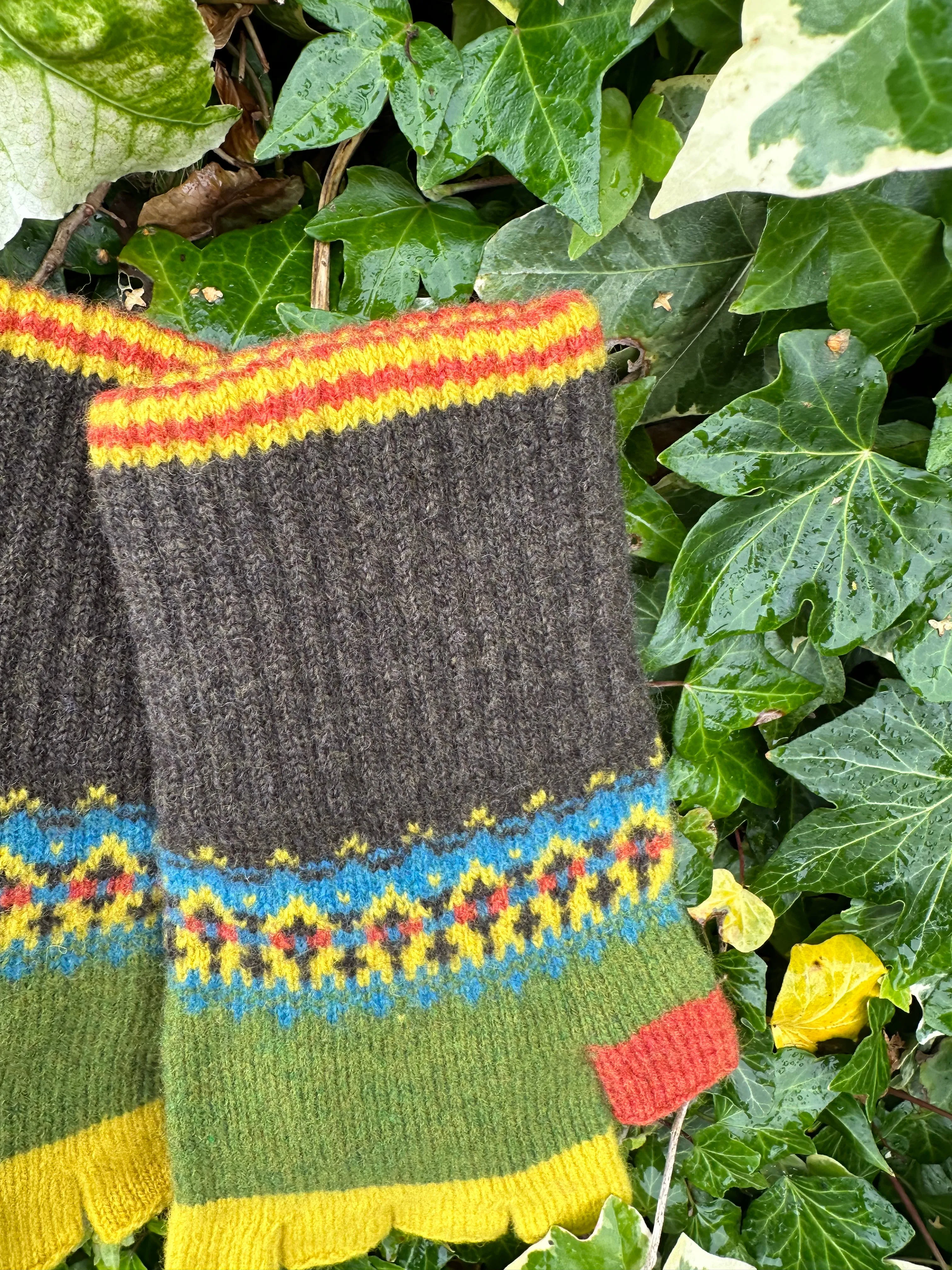 New Alloa Fingerless Gloves In October