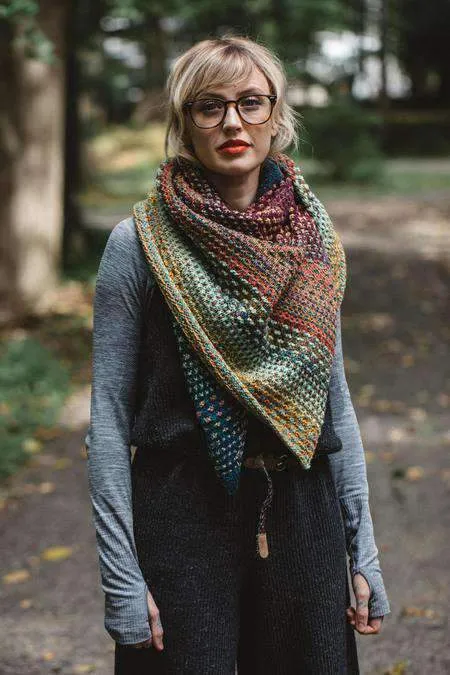 Nightshift Shawl by Andrea Mowry