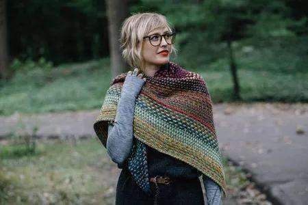 Nightshift Shawl by Andrea Mowry