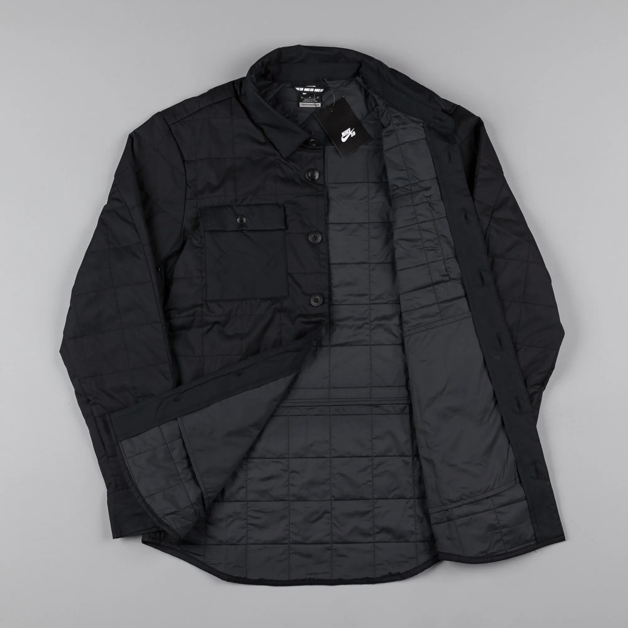 Nike SB Holgate Winterized Shirt - Black