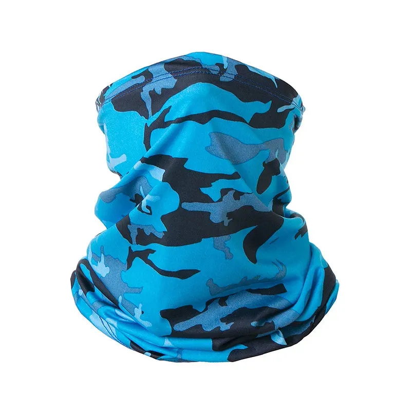 NIXHIT Camouflage Fishing Bandana Best Versatile Protection for Anglers M/F