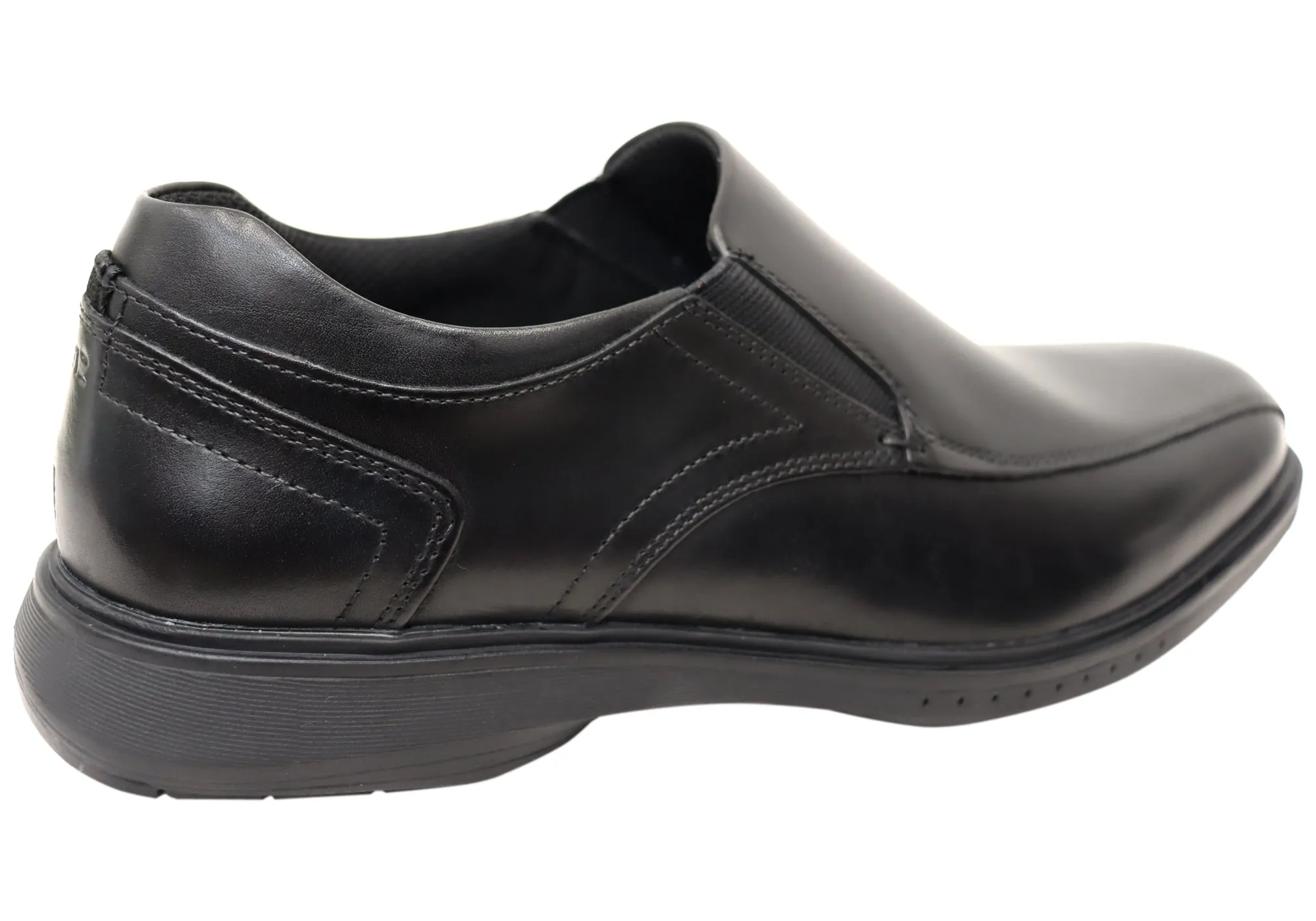 Nunn Bush By Florsheim Mens Kore Pro Slip EE Extra Wide Leather Shoes