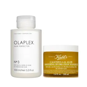 Olaplex & Kiehl's Hair Perfector No.3  Soothing Hydration Mask