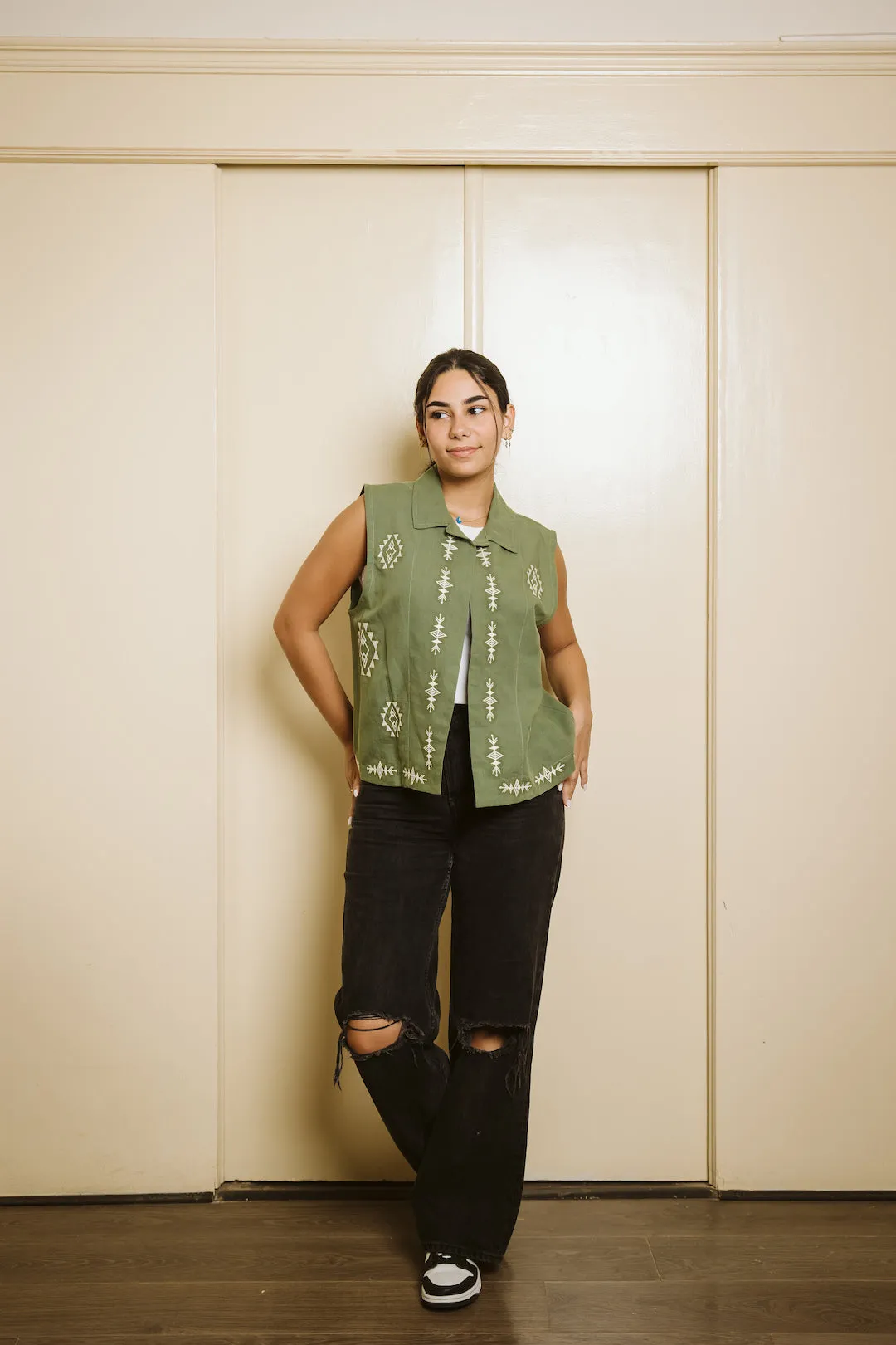 Olive Sunny Breeze Vest