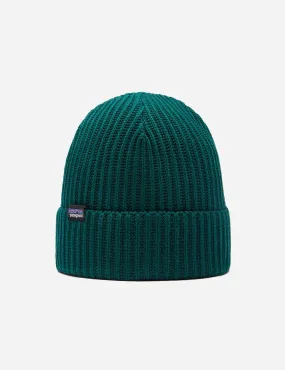 Patagonia Fisherman's Rolled Beanie Hat - Piki Green