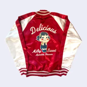 Peko Chan Sukajan Bomber Jacket (Red)