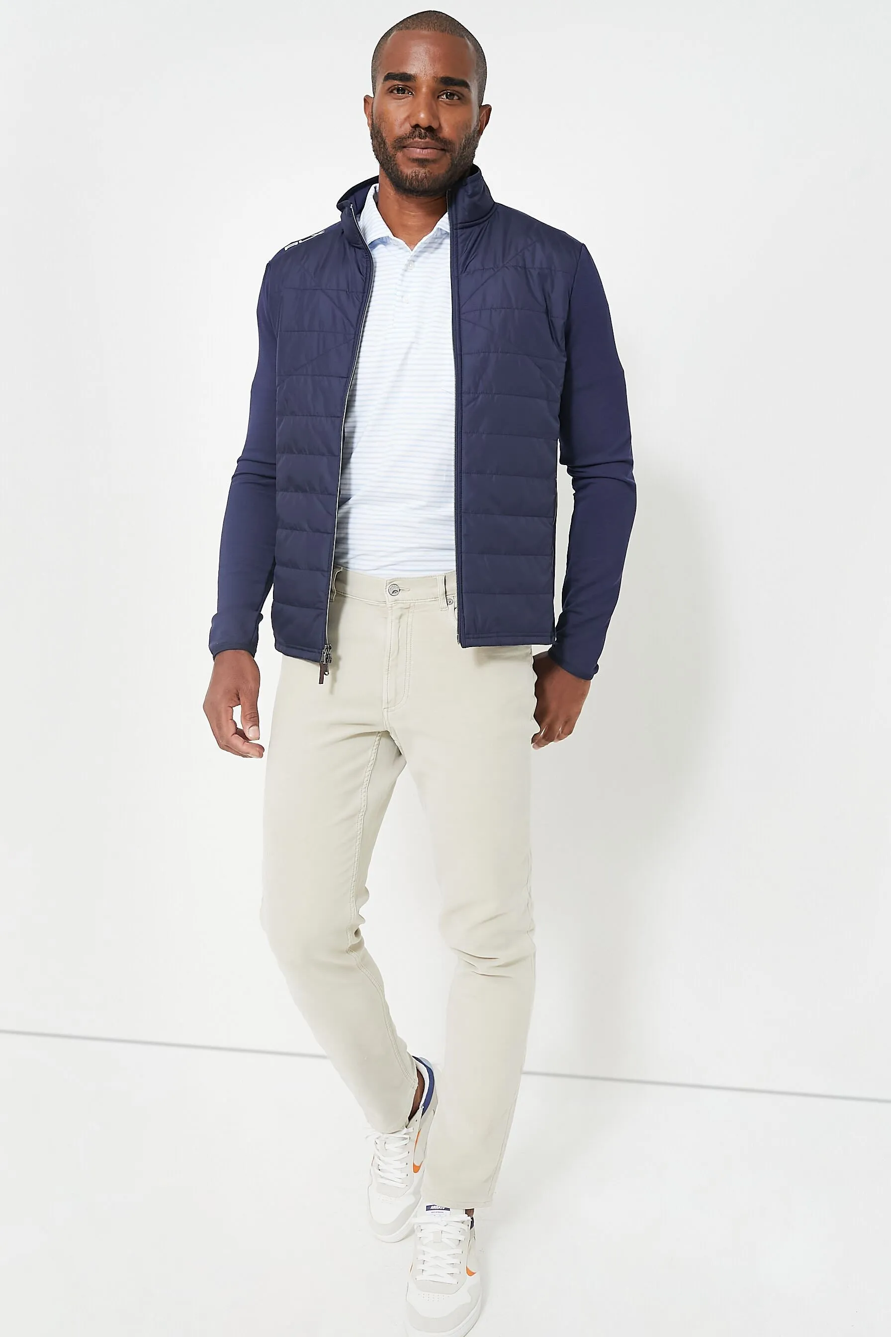 Performance Wool Quilted Full-Zip Jacket